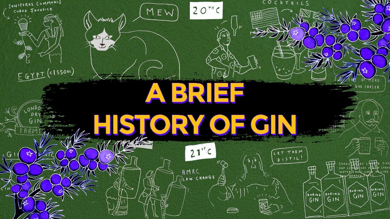 A Short History Of Gin - Miss Brewbird