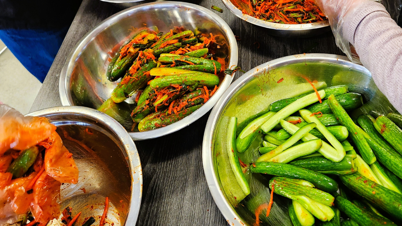 Stuffed Cucumber Kimchi Miss Brewbird